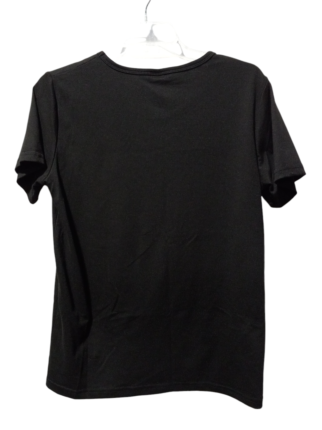 Top Short Sleeve By Clothes Mentor In Black, Size: S