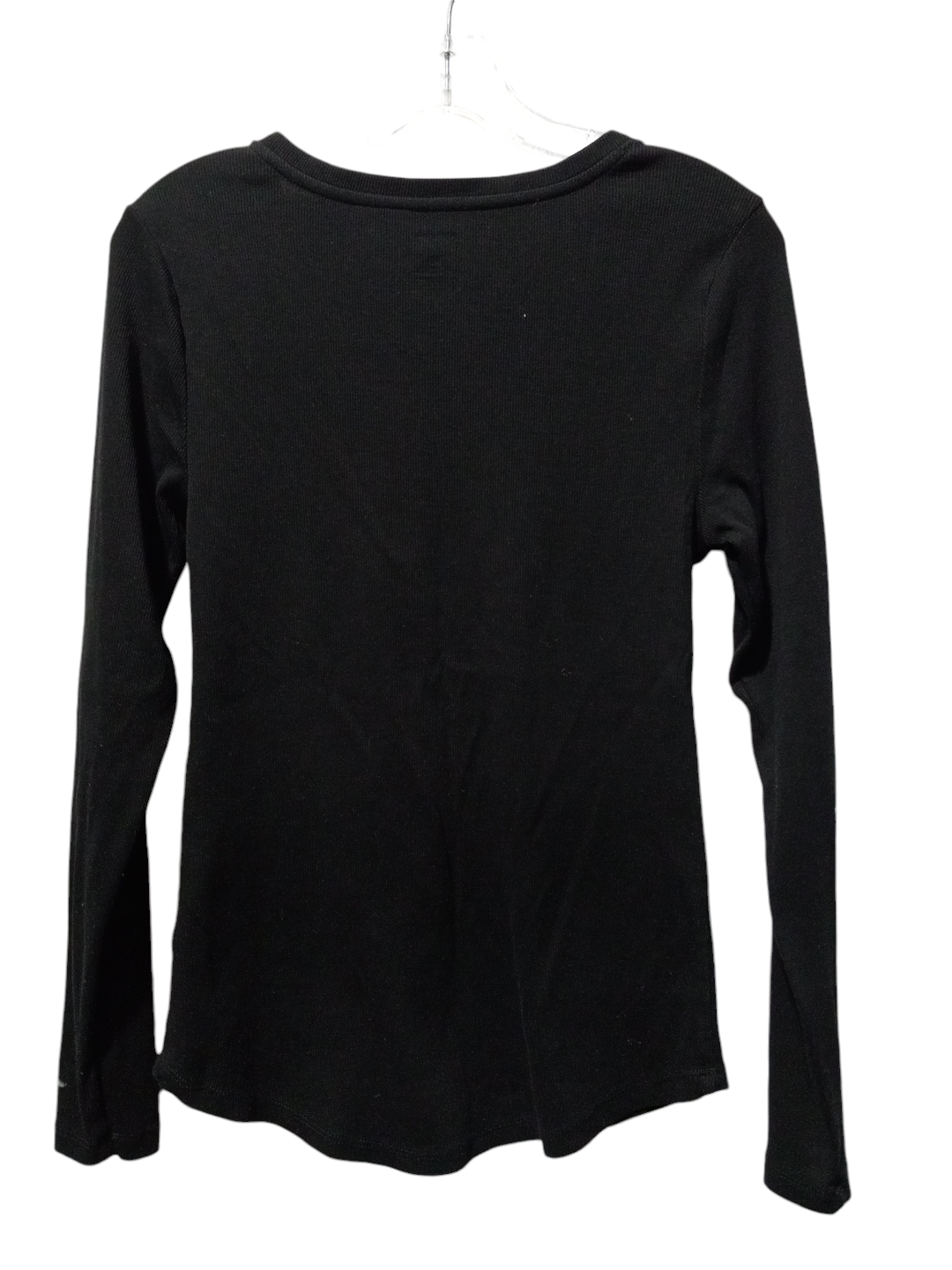 Top Long Sleeve By Sonoma In Black, Size: M