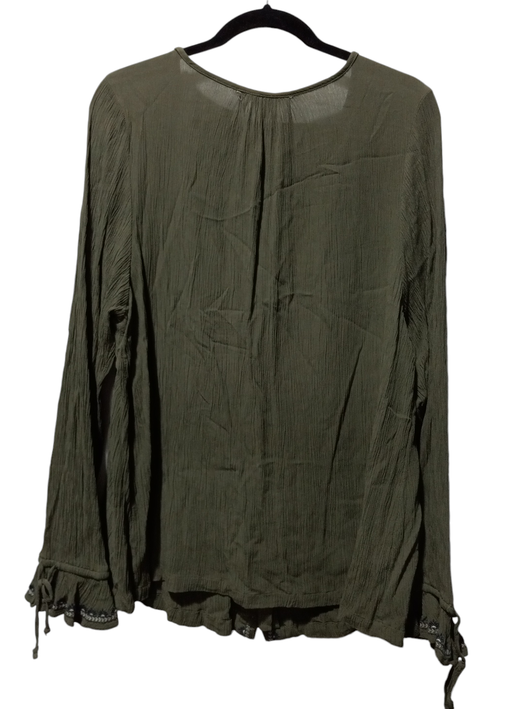 Blouse Long Sleeve By Sonoma In Green, Size: 2x