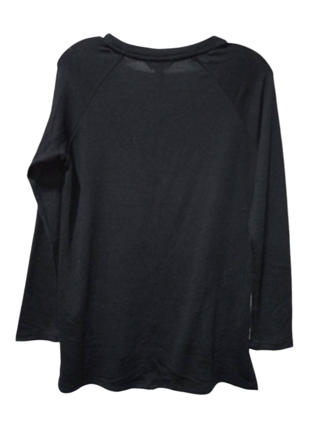 Top Long Sleeve By Banana Republic In Black, Size: Xs