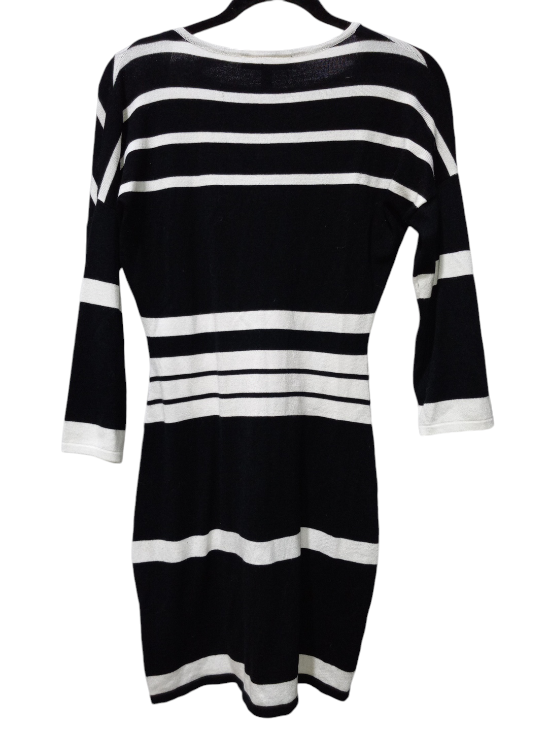 Dress Sweater By Derek Heart In Black & White, Size: M