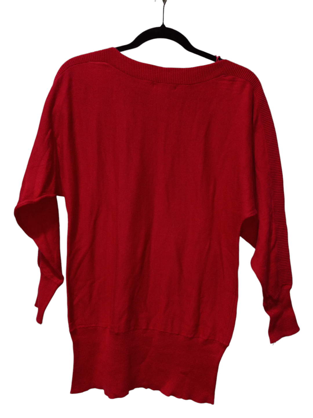 Top Long Sleeve By Alfani In Red, Size: M