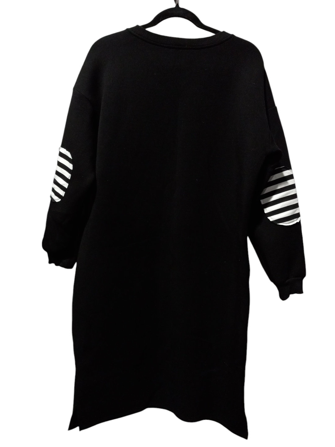 Dress Sweater By Clothes Mentor In Black & White, Size: M