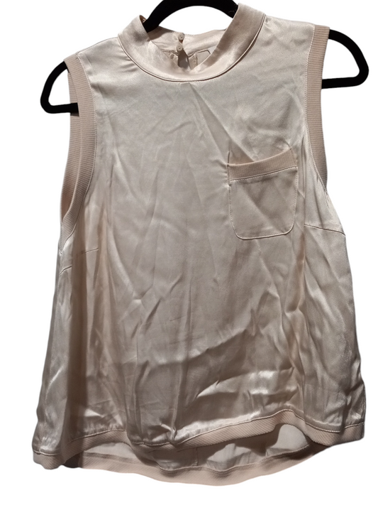 Blouse Sleeveless By Fate In Ivory, Size: S