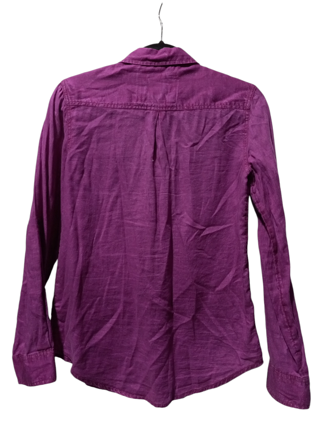 Blouse Long Sleeve By Arizona In Purple, Size: S