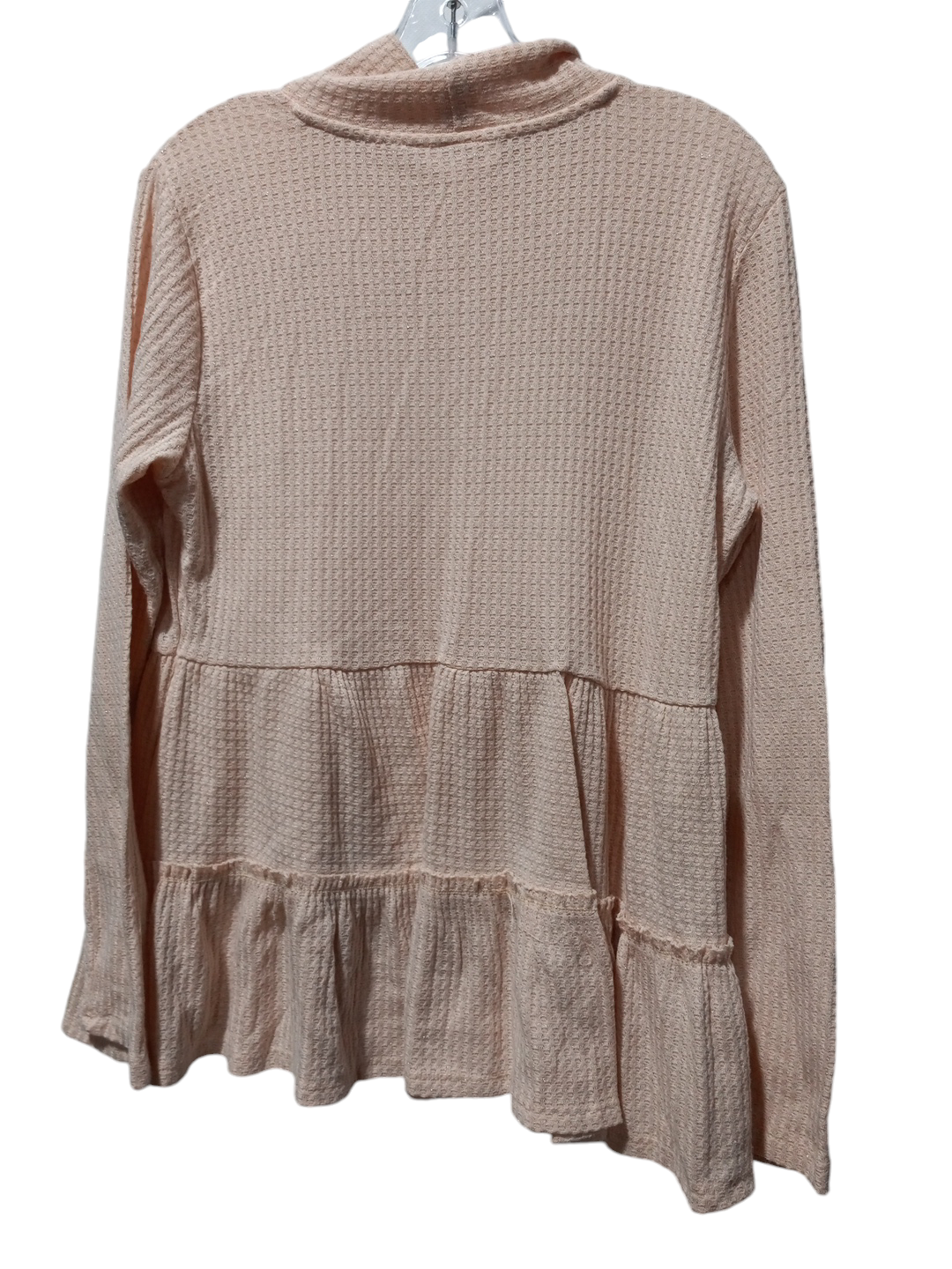 Top Long Sleeve By Lc Lauren Conrad In Cream, Size: L