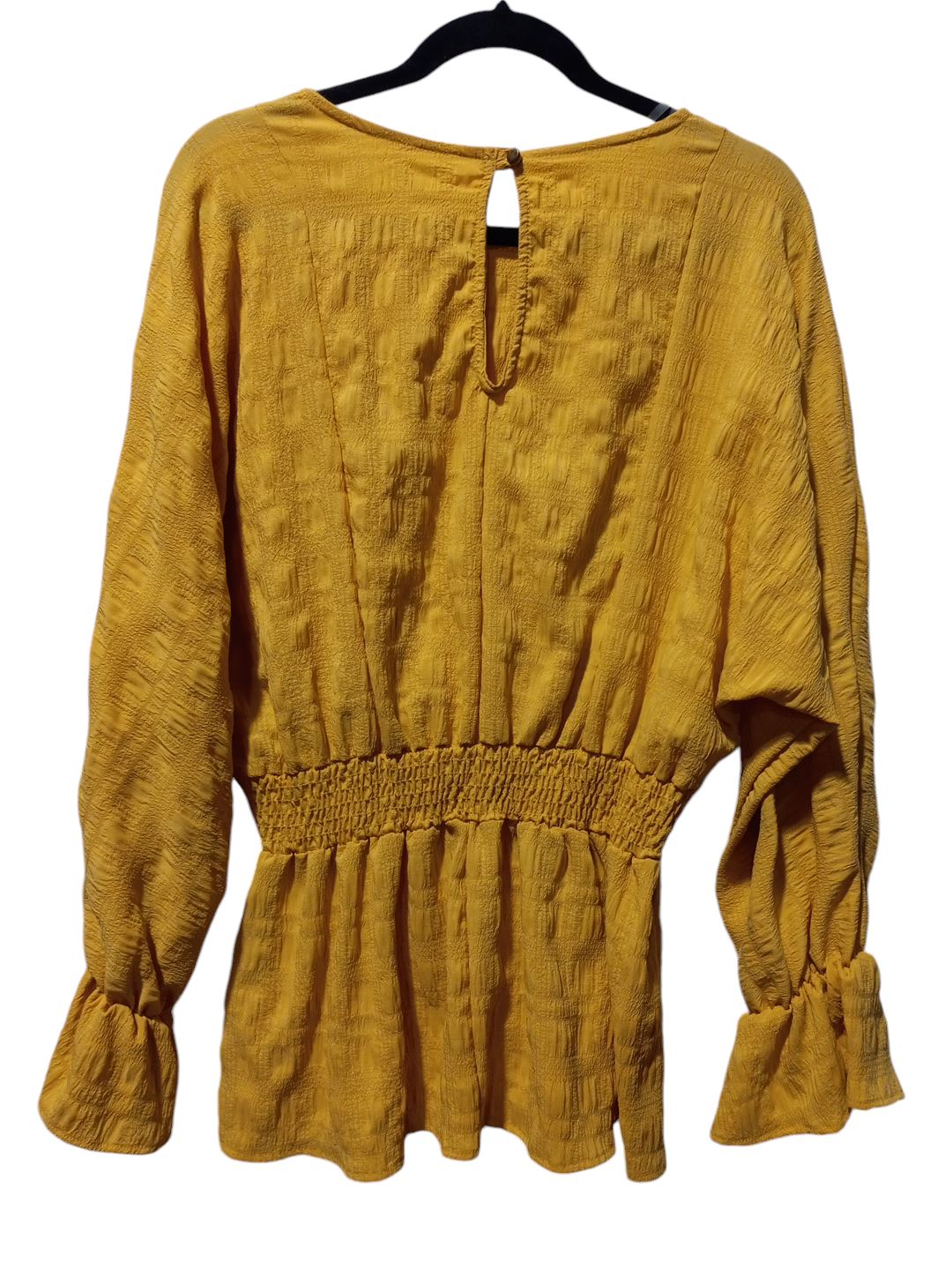 Top Long Sleeve By 143 Story In Yellow, Size: M