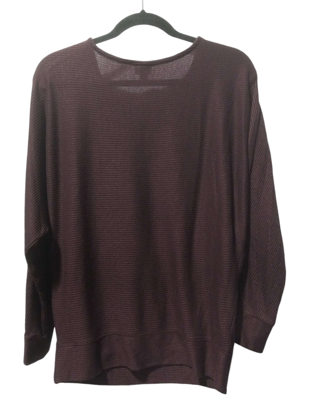 Top Long Sleeve By A New Day In Purple, Size: M