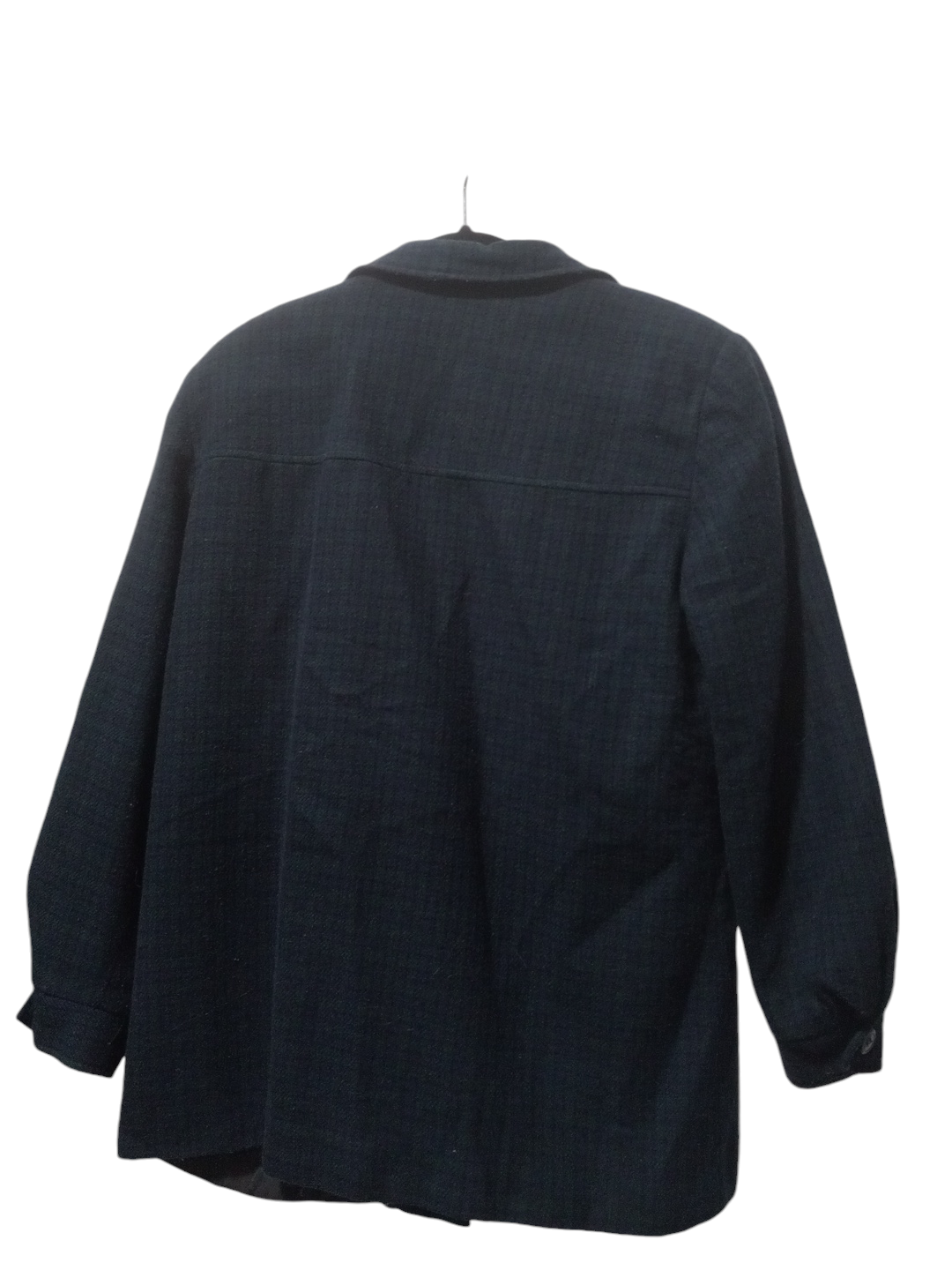 Blazer By Fundamentals In Plaid Pattern, Size: 10