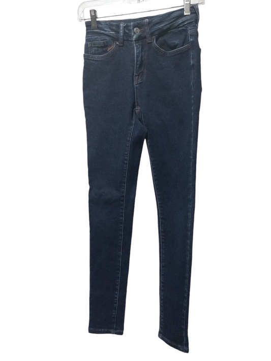 Jeans Skinny By Clothes Mentor In Blue Denim, Size: 0