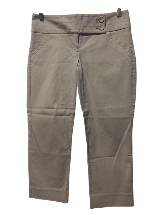 Capris By Limited In Tan, Size: 0