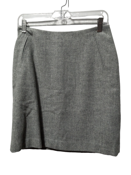 Skirt Mini & Short By Talbots In Grey, Size: 2petite