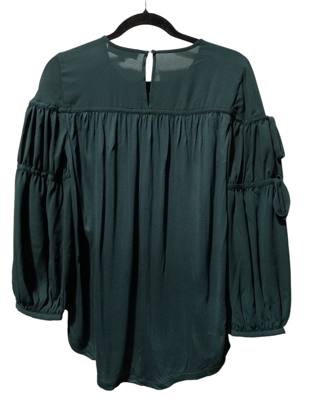 Blouse 3/4 Sleeve By Loft In Green, Size: Xs