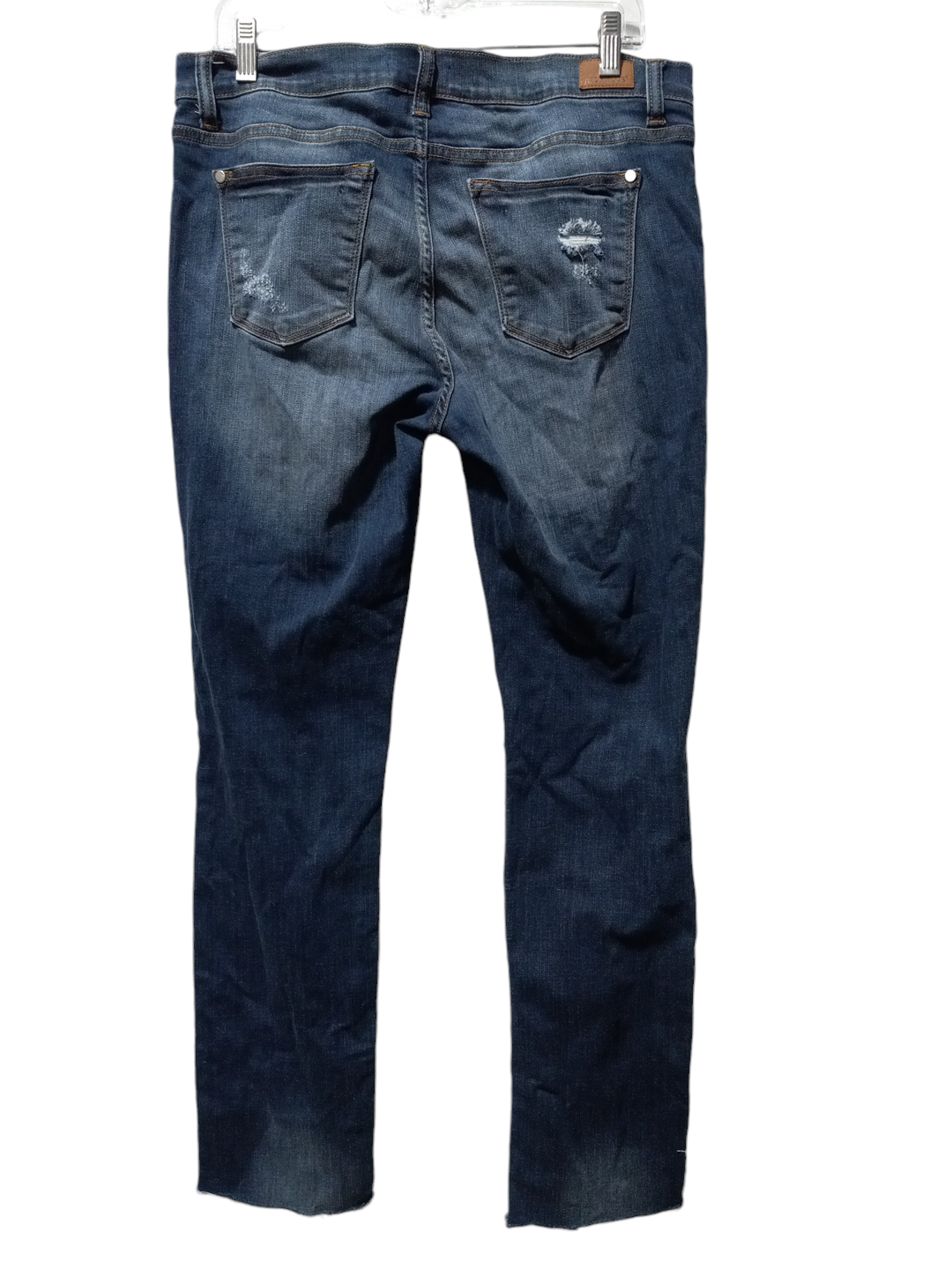 Jeans Straight By Judy Blue In Blue Denim, Size: 15