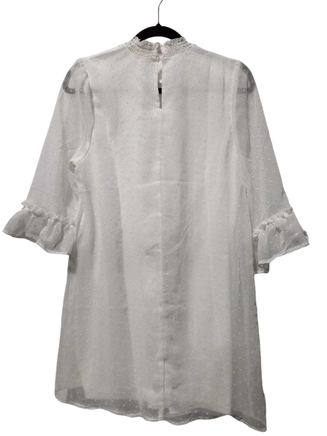 Dress Casual Short By Clothes Mentor In White, Size: L