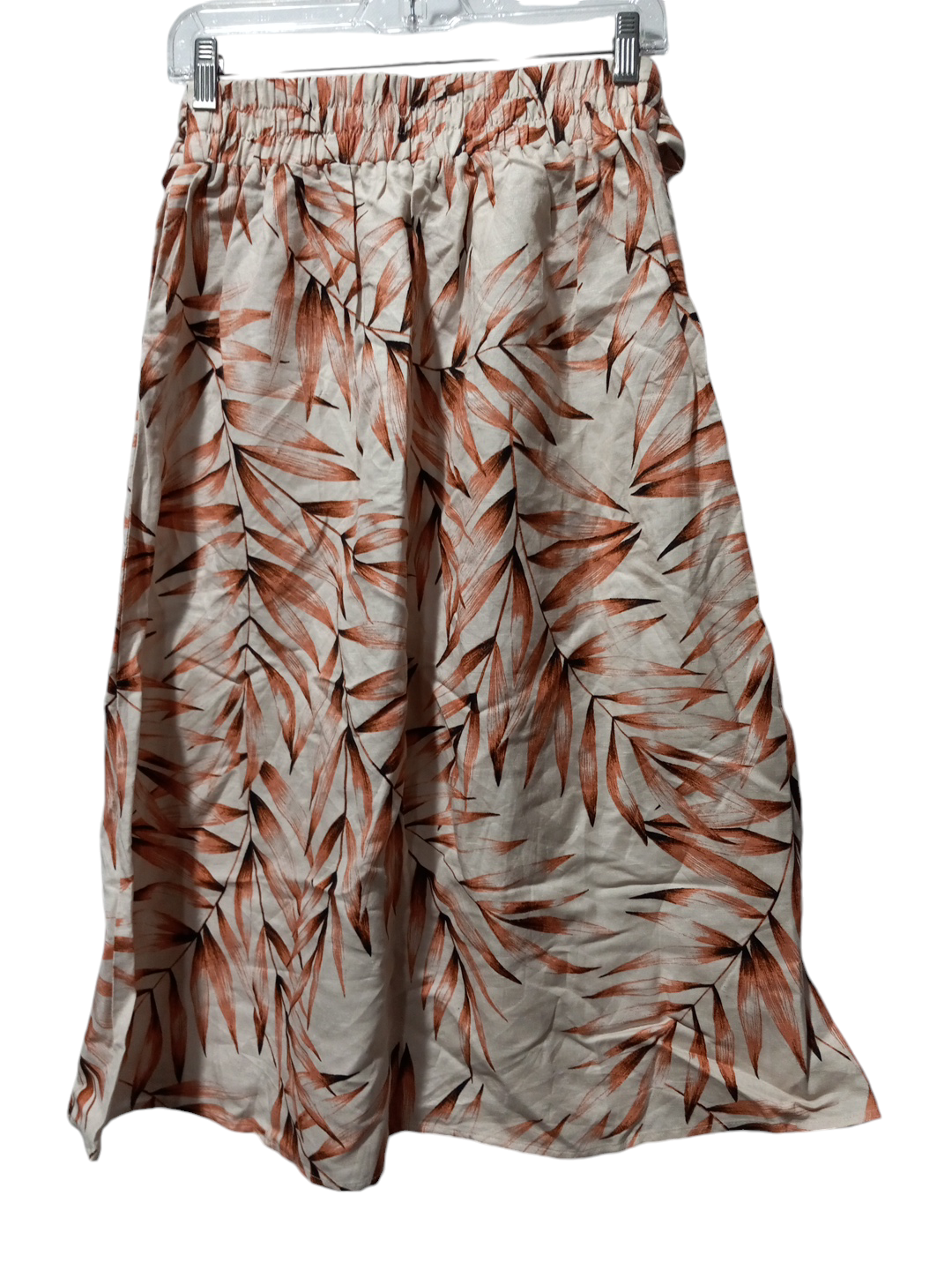 Skirt Midi By Ann Taylor In Tropical Print, Size: Xxs