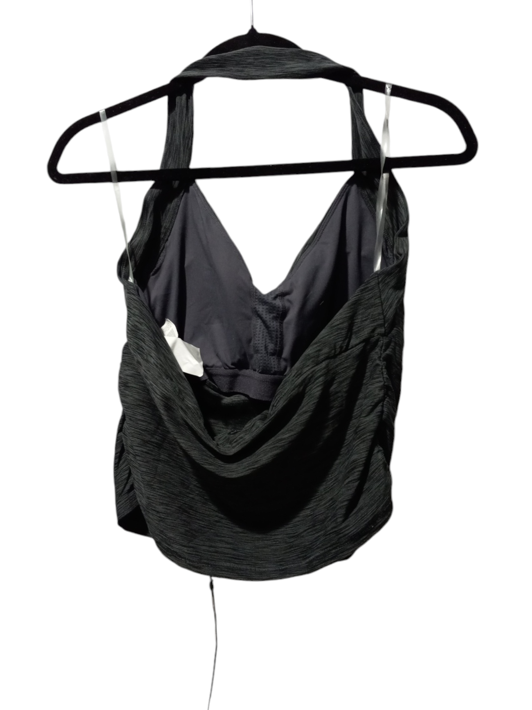 Athletic Bra By Prana In Black & Grey, Size: Xl