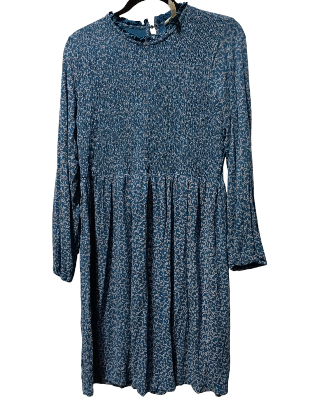 Dress Casual Midi By Matilda Jane In Blue & White, Size: L