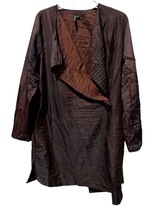 Jacket Other By Clothes Mentor In Brown, Size: S