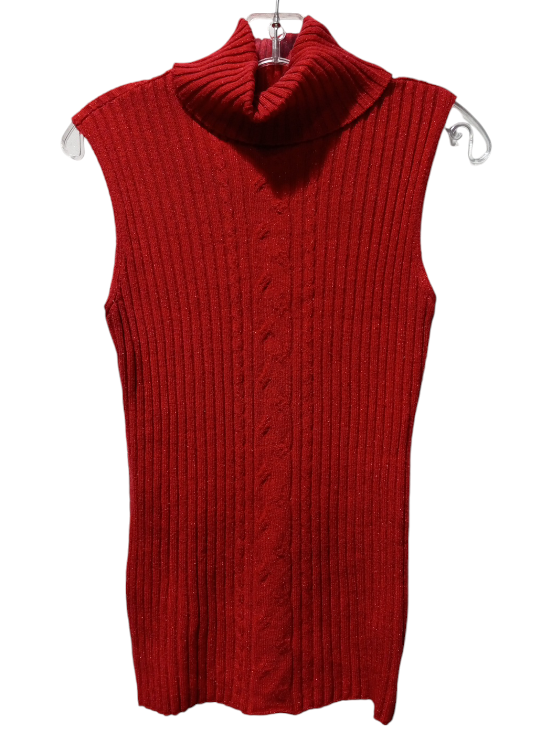 Top Sleeveless By Clothes Mentor In Red, Size: L