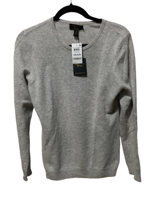 Sweater Cashmere By Charter Club In Grey, Size: M