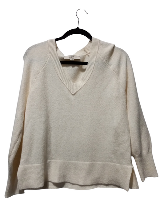 Sweater By Loft In White, Size: S