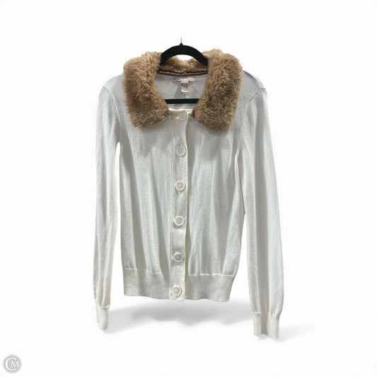 Cardigan By Banana Republic In White, Size: M