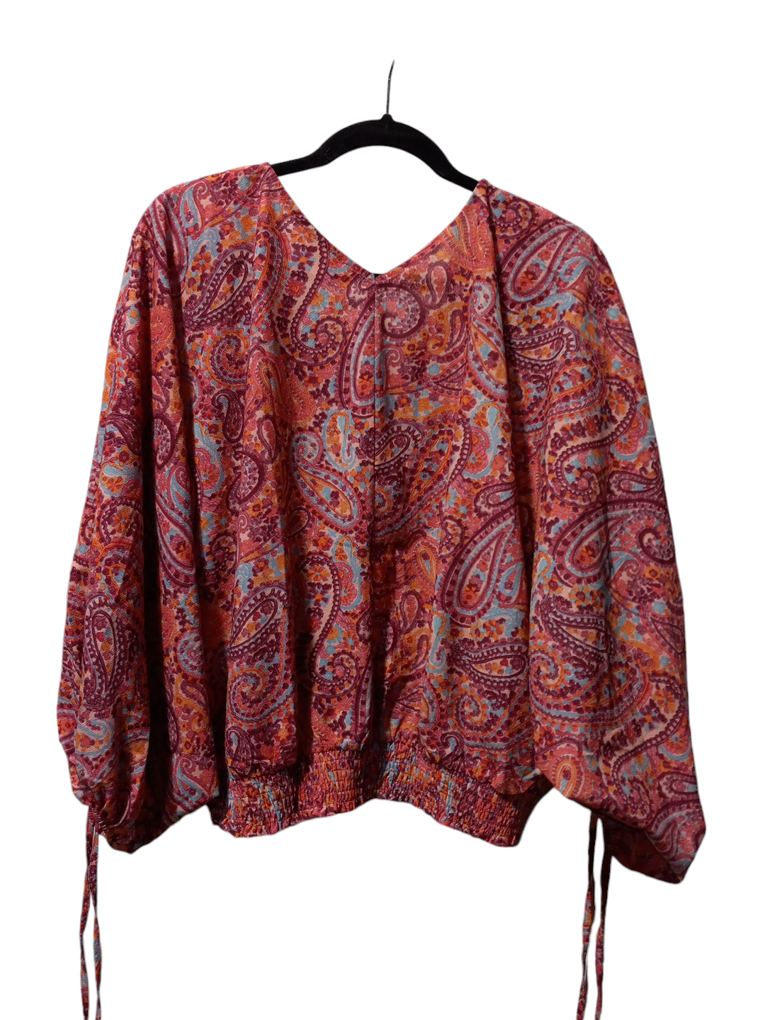 Blouse Long Sleeve By Umgee In Multi-colored, Size: M