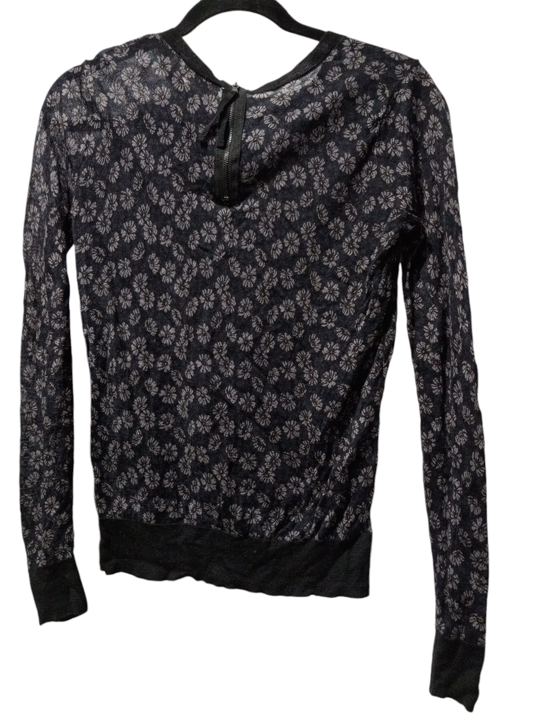 Top Long Sleeve By Loft In Floral Print, Size: S