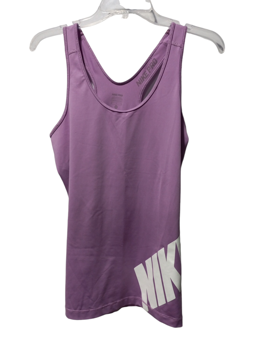 Athletic Tank Top By Nike Apparel In Purple, Size: M