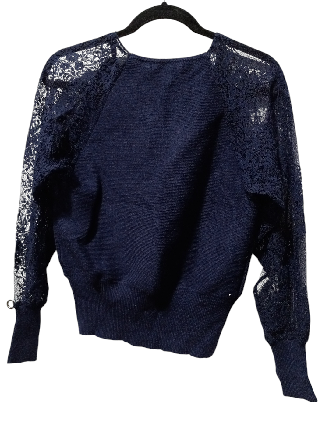 Top Long Sleeve By Clothes Mentor In Navy, Size: S