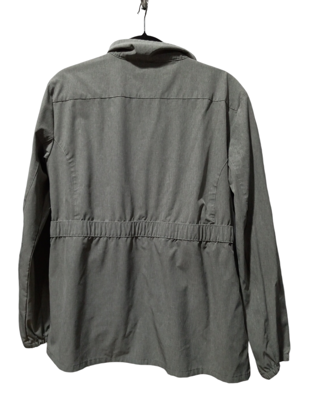 Jacket Utility By Hang Ten In Grey, Size: L