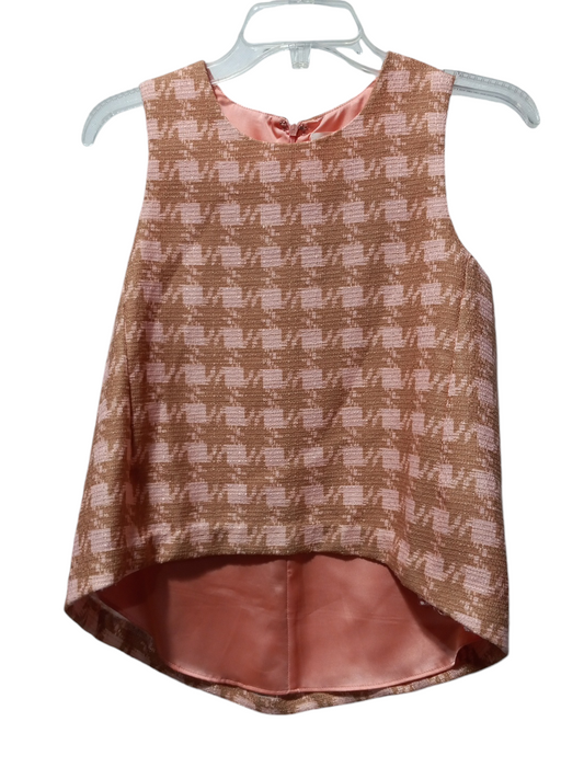 Pants Set 2pc By Julie Brown In Pink & Tan, Size: Xs