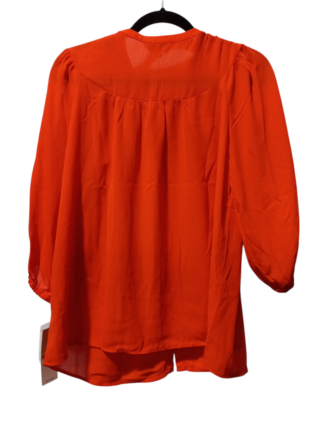 Blouse Long Sleeve By Nanette By Nanette Lepore In Orange, Size: M