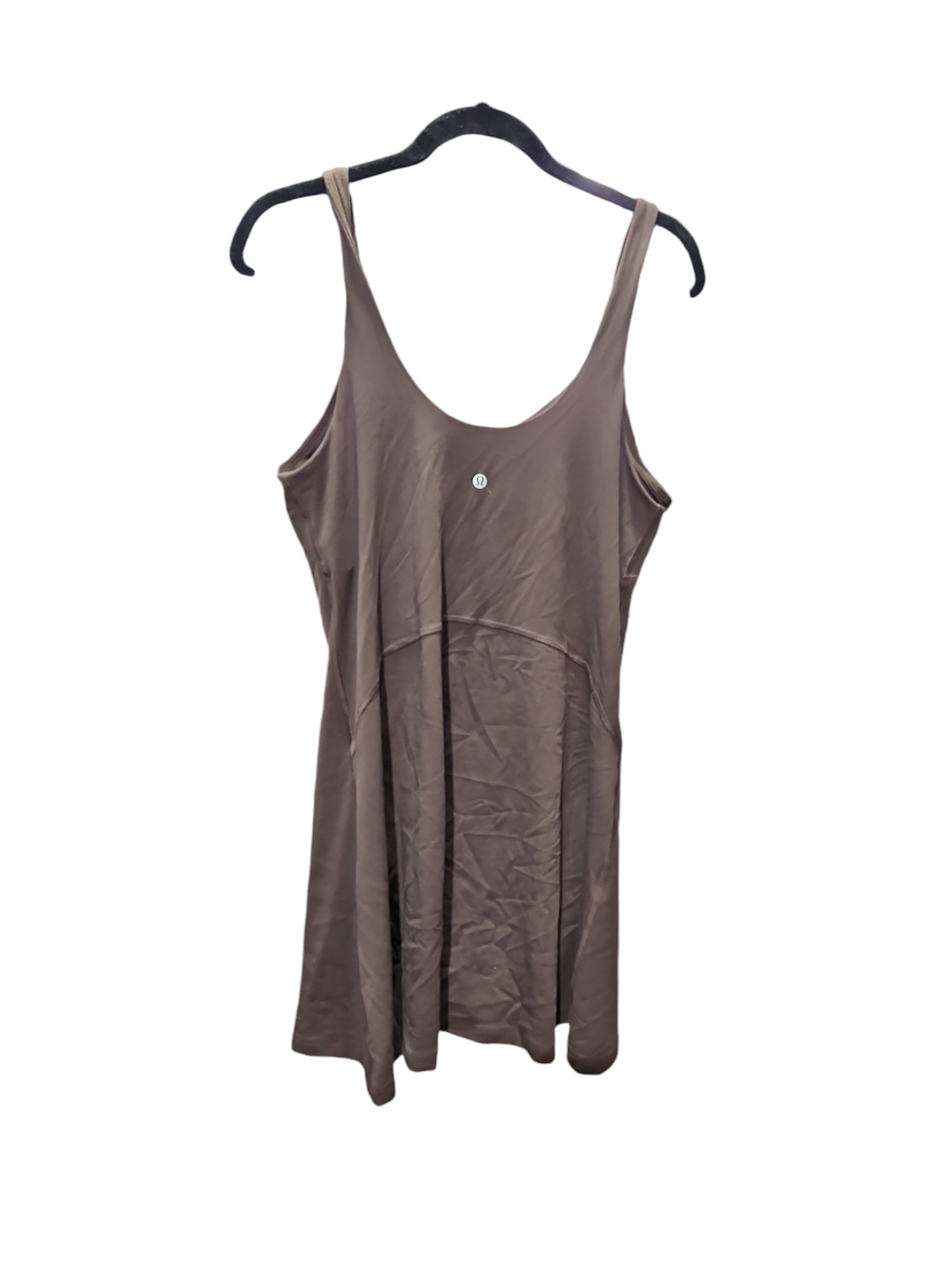 Athletic Dress By Lululemon In Brown, Size: 14