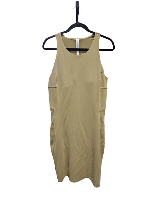 Athletic Dress By Lululemon In Tan, Size: 12