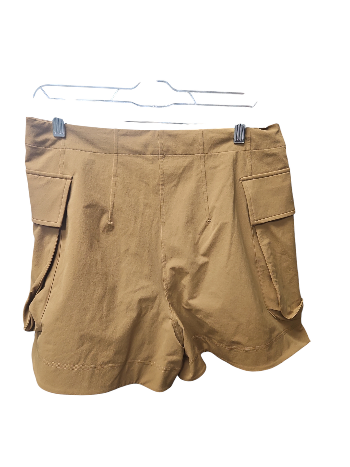 Athletic Shorts By Lululemon In Brown, Size: 10