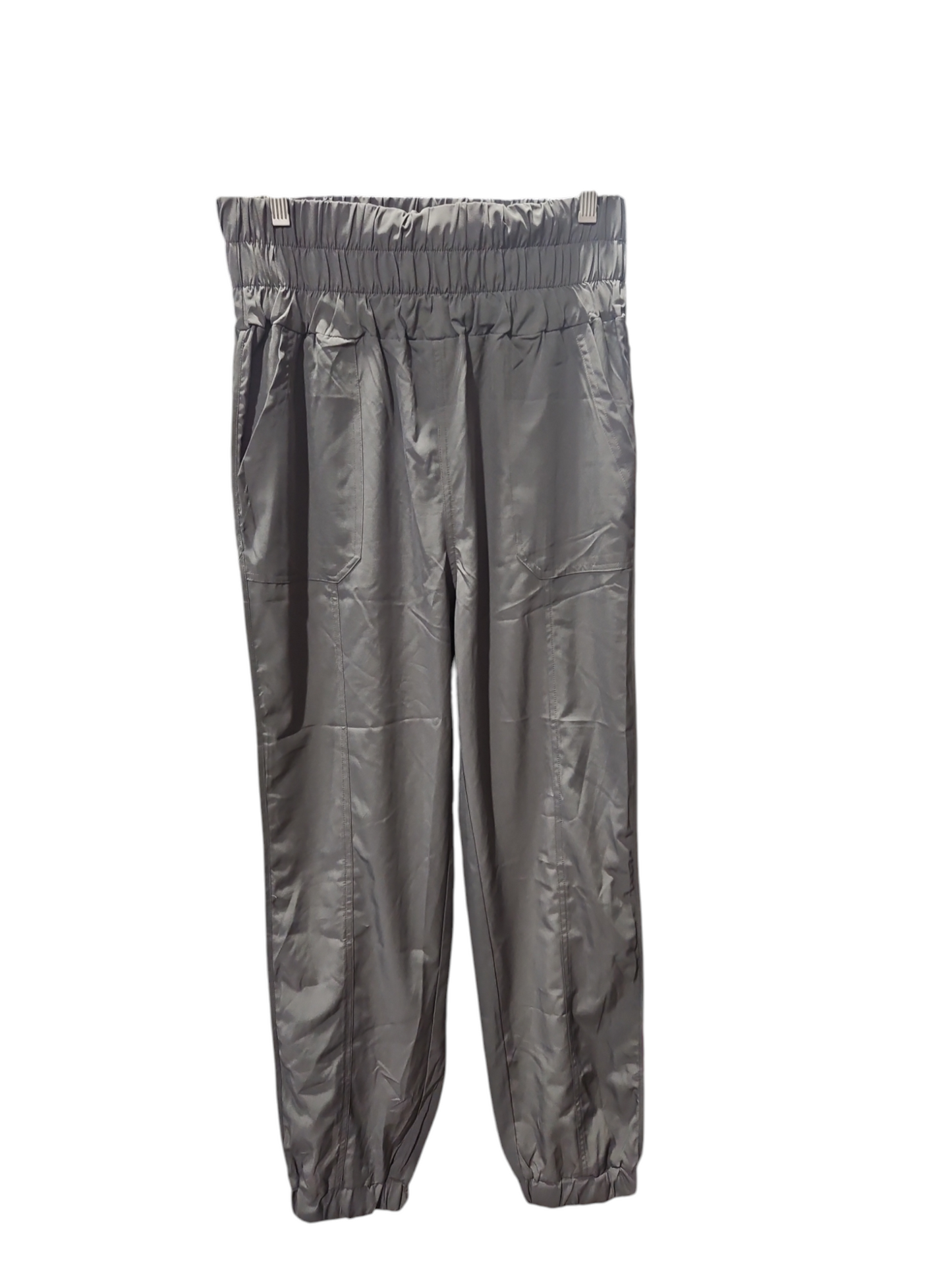 Pants Joggers By Clothes Mentor In Grey, Size: L