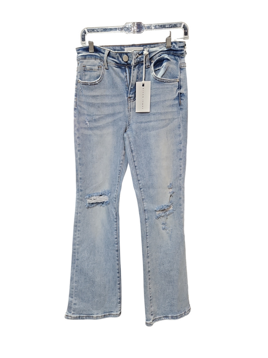 Jeans Flared By Risen In Blue Denim