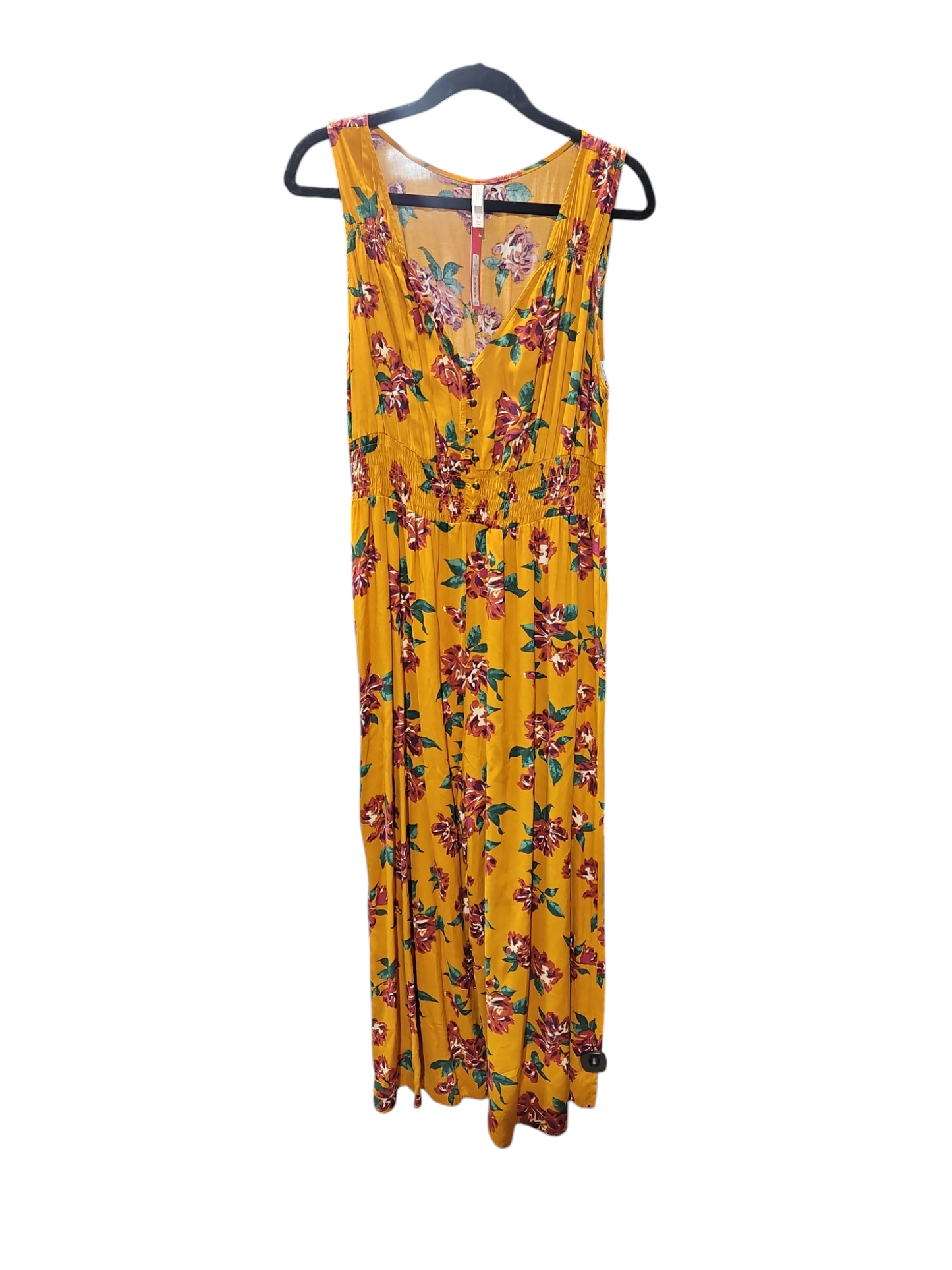 Jumpsuit By Xhilaration In Floral Print, Size: M