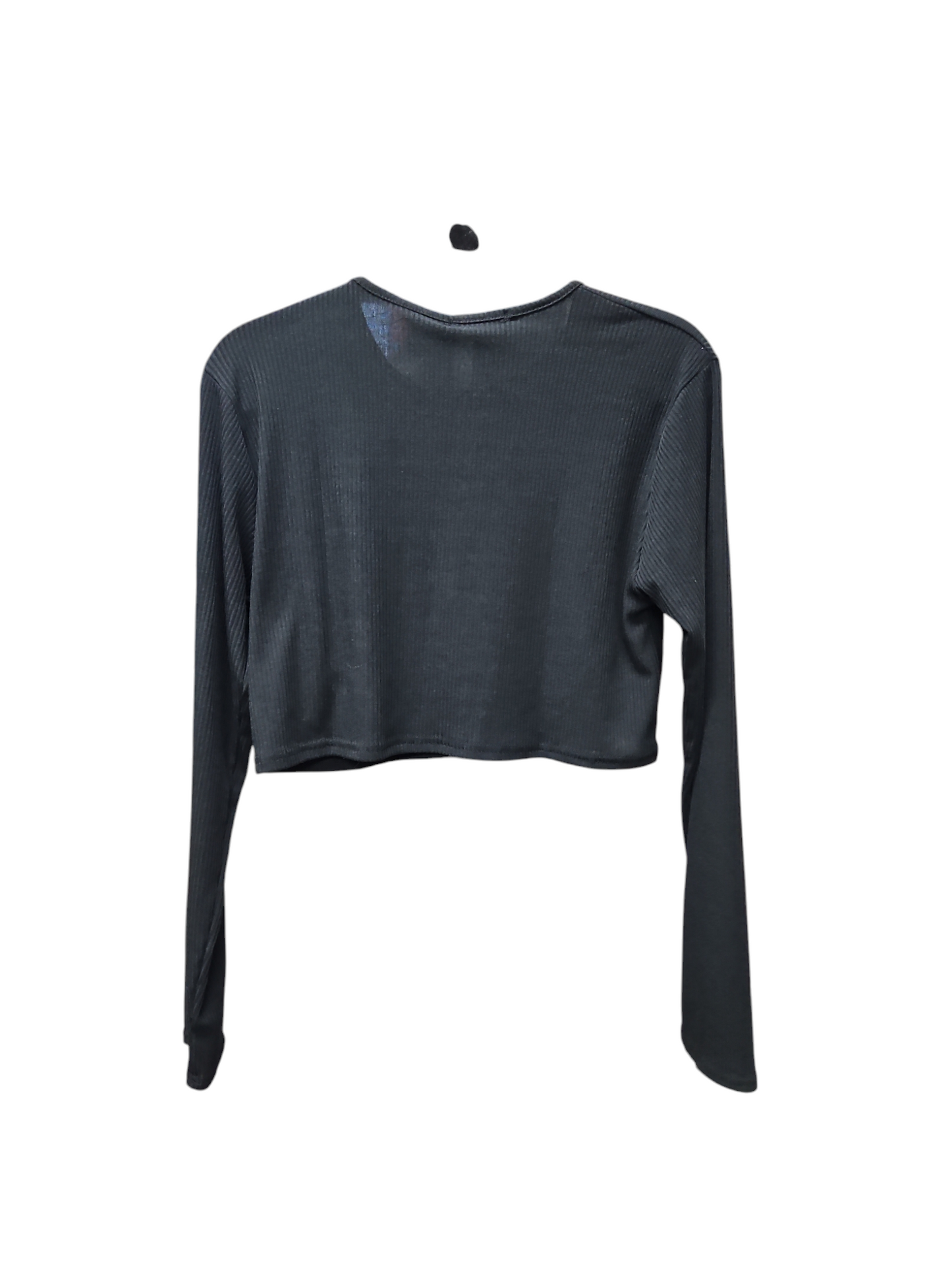 Top Long Sleeve Basic By Pretty Little Thing In Black, Size: L