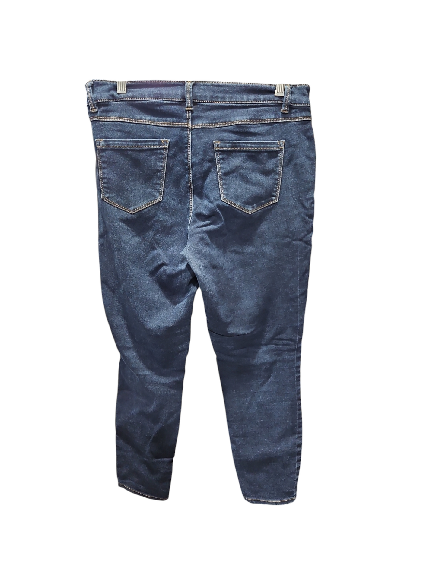 Jeans Skinny By D Jeans In Blue Denim, Size: 12