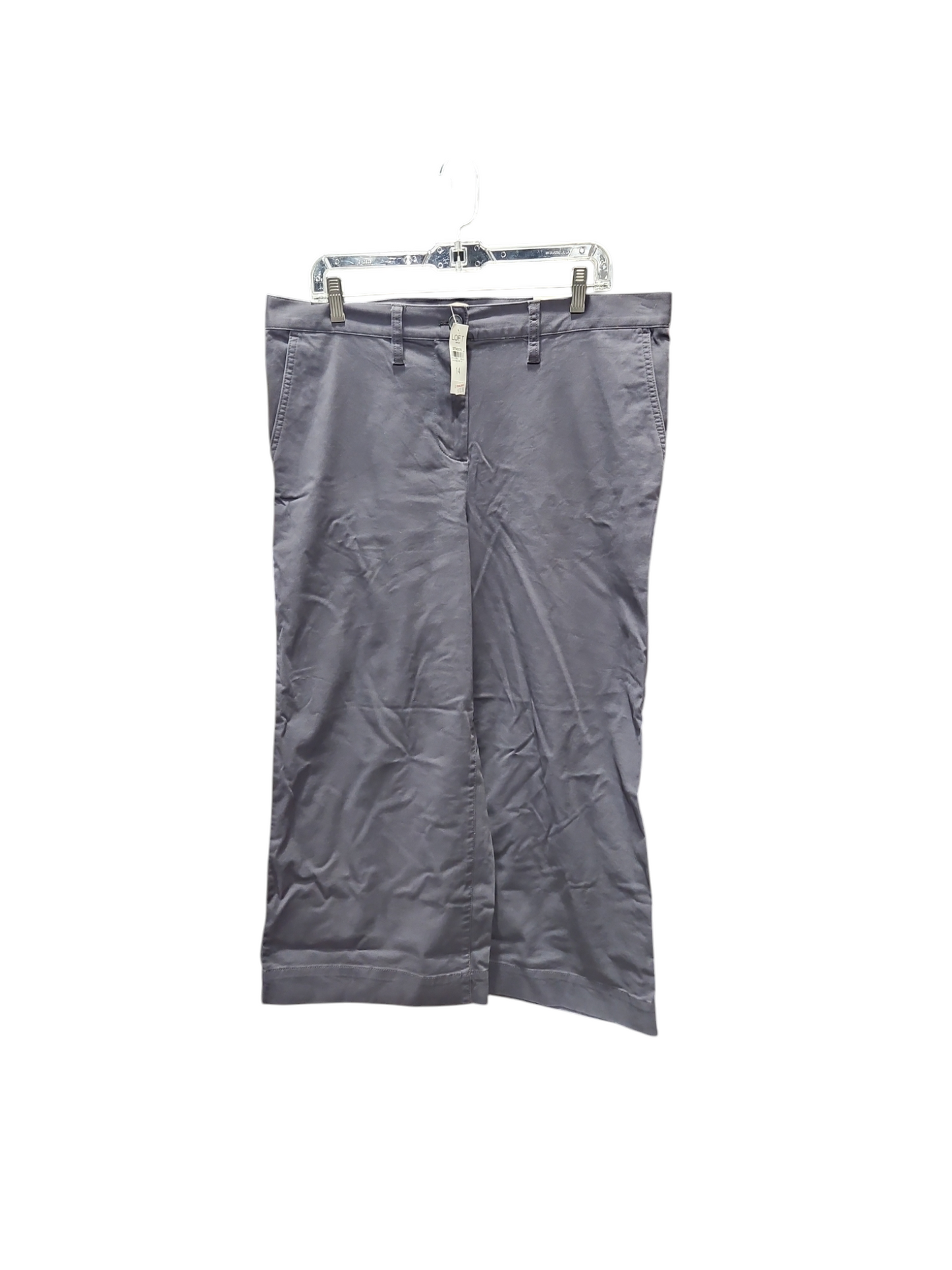 Pants Wide Leg By Loft In Grey, Size: 14