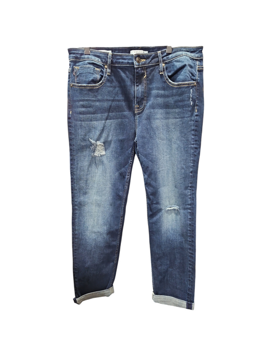 Jeans Straight By Vigoss In Blue Denim