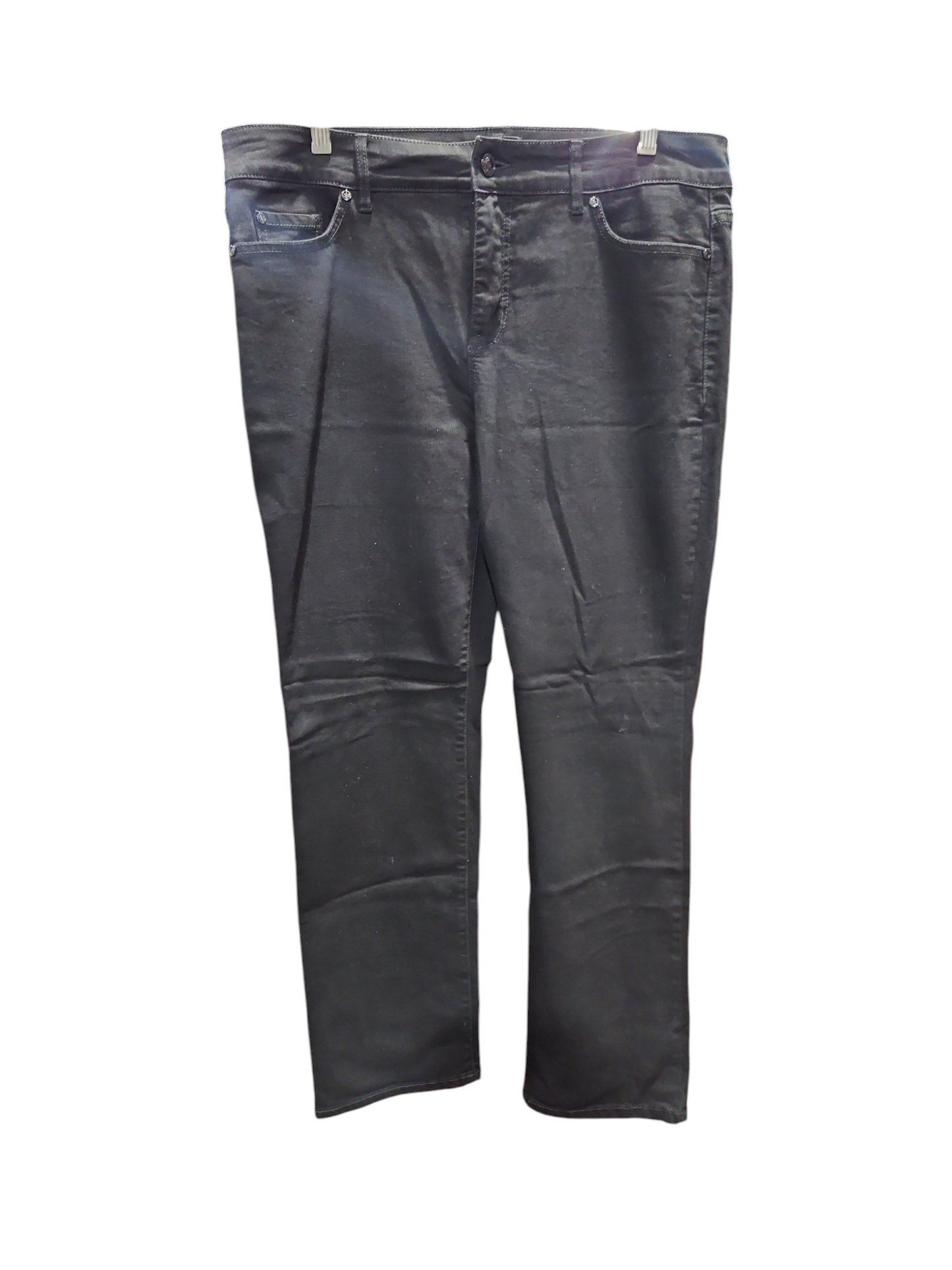 Jeans Straight By Clothes Mentor In Black, Size: 14p