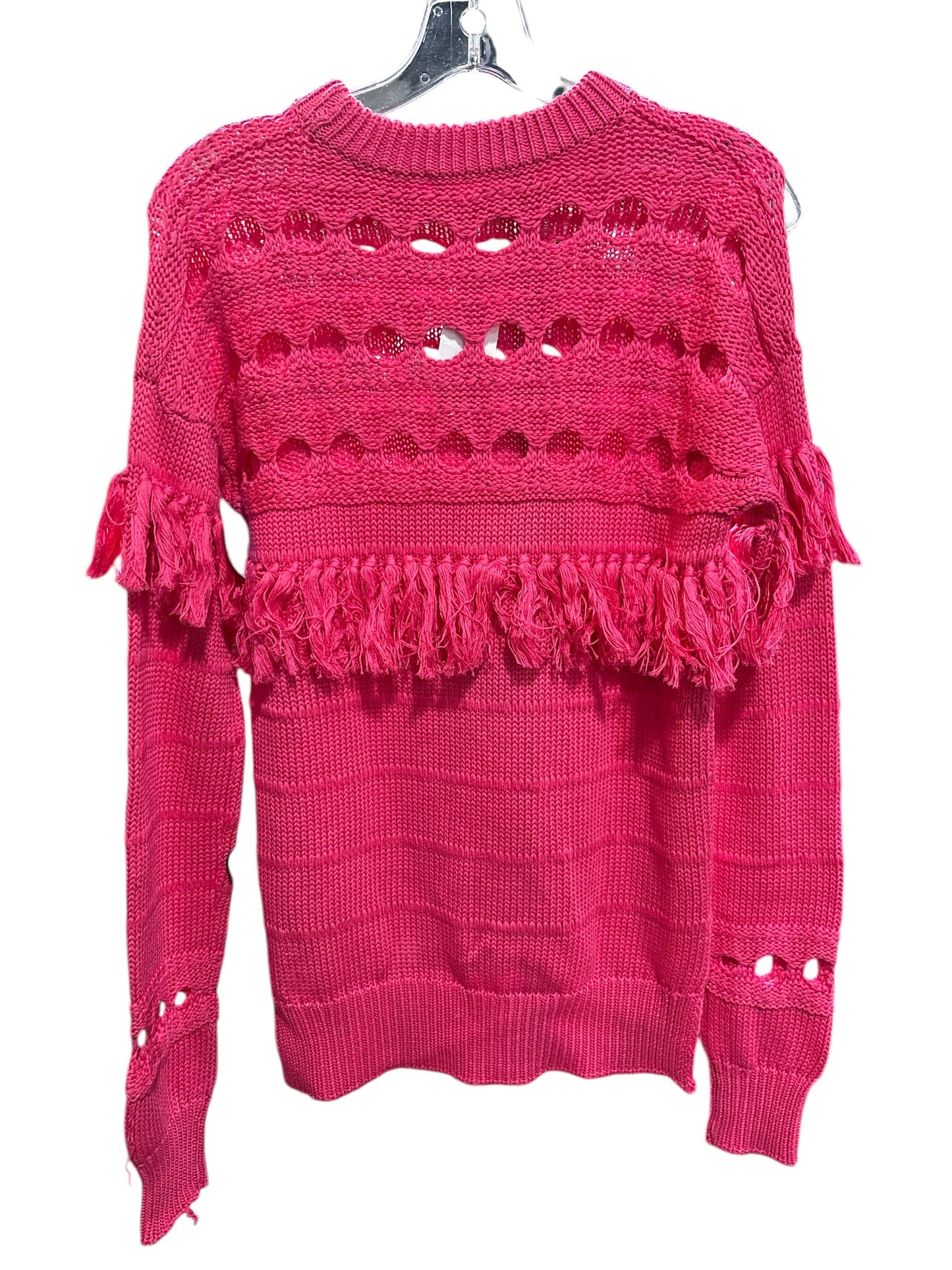 Sweater By Clothes Mentor In Pink, Size: S