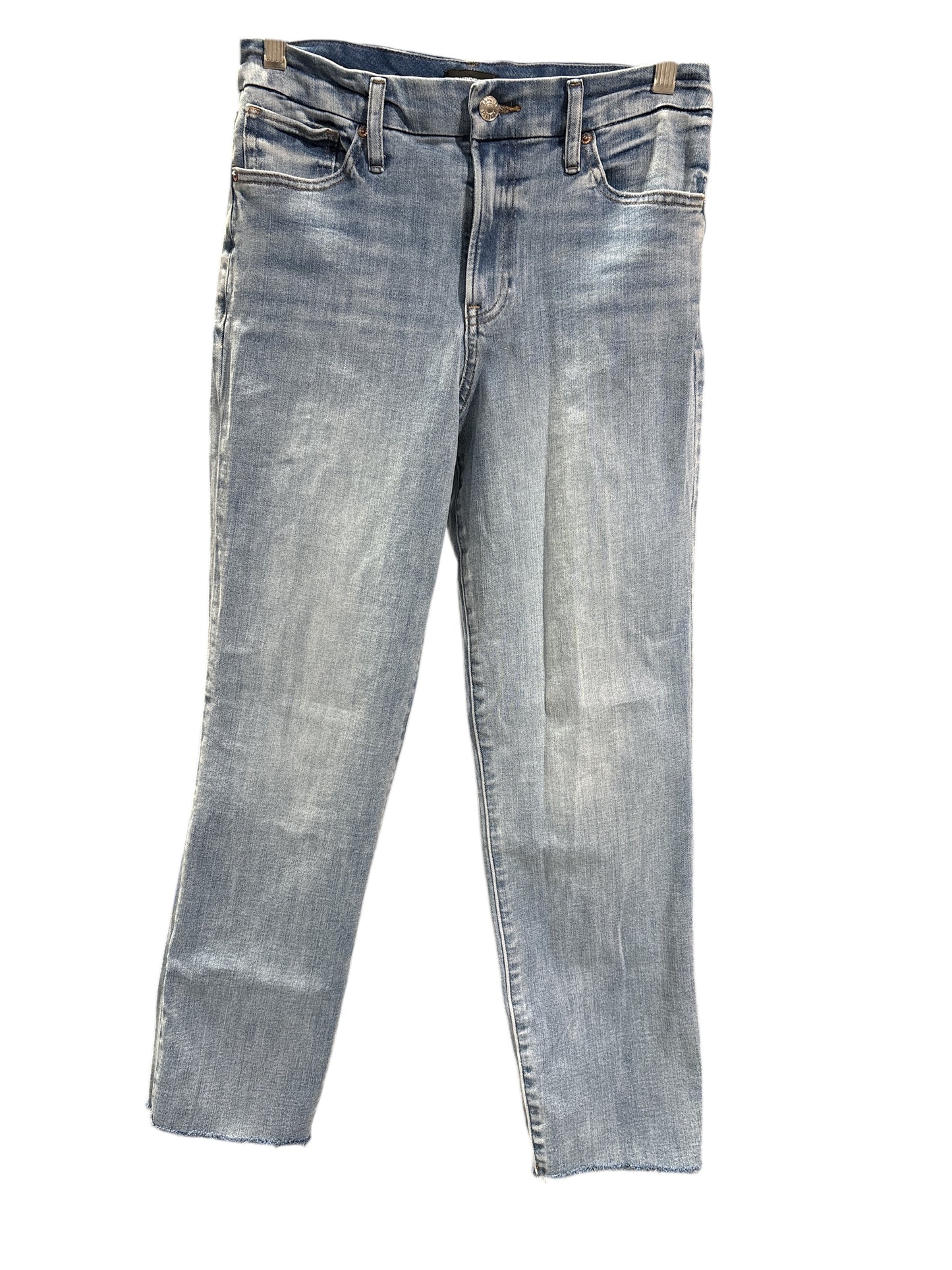 Jeans Straight By Express In Blue Denim, Size: M