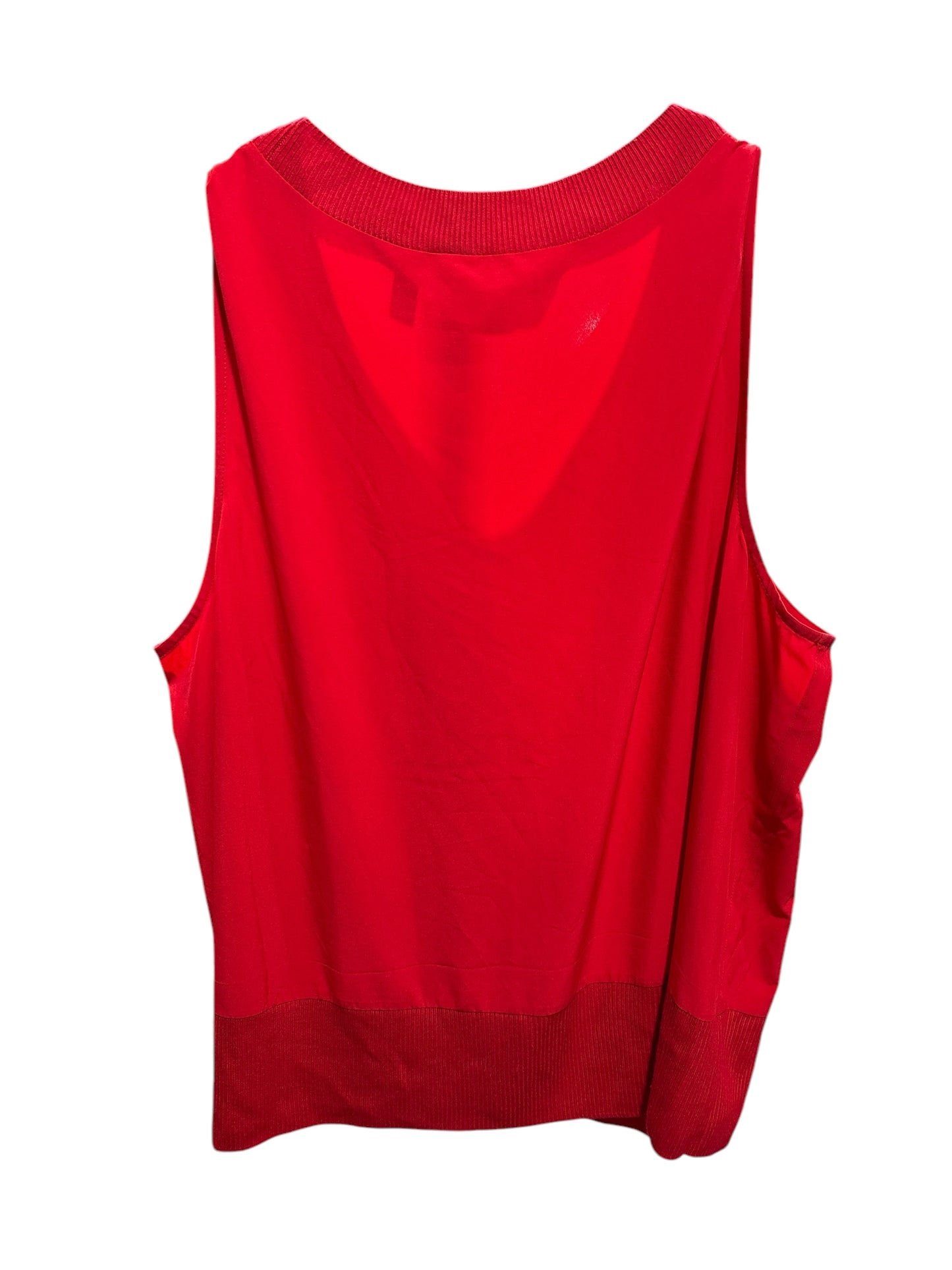 Athletic Tank Top By Athleta In Red, Size: Xl