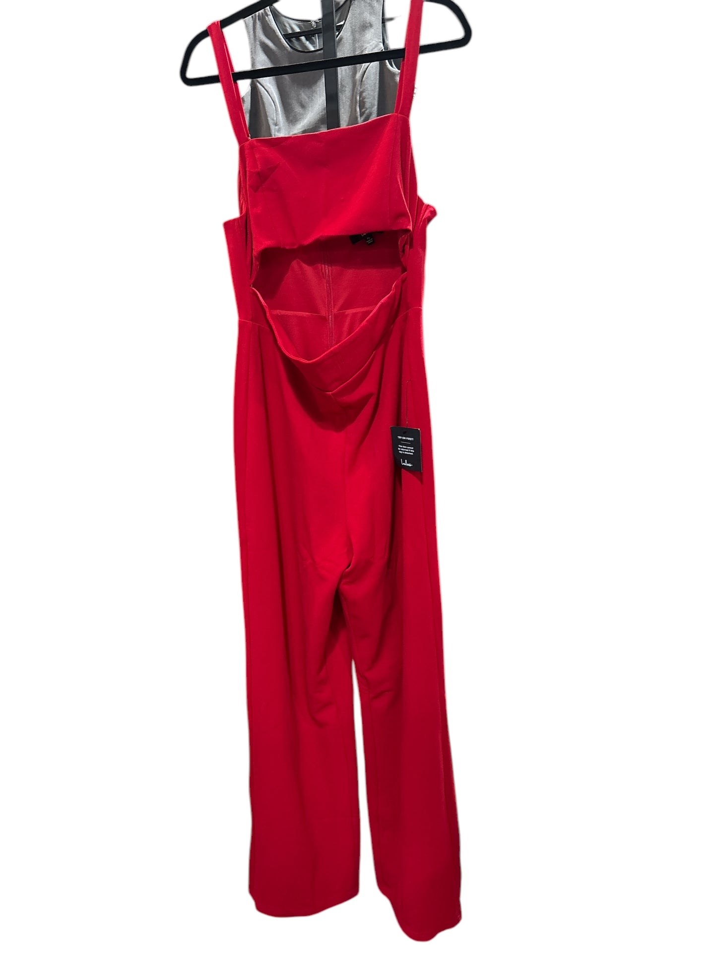 Jumpsuit By Lulus In Red, Size: Xl