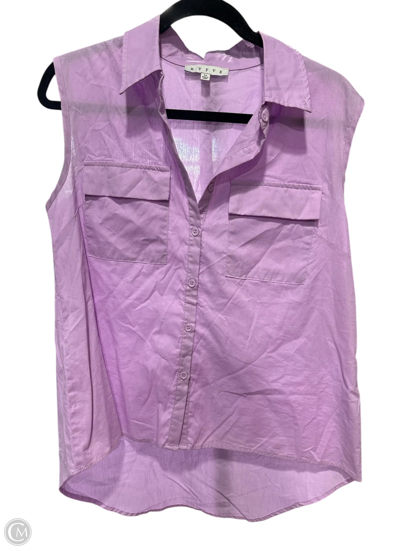 Top Sleeveless By Hyfve  Size: M